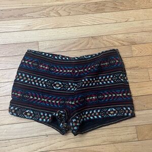 NWOT Billabong Y2K Bohemian Aztec Women's Shorts
